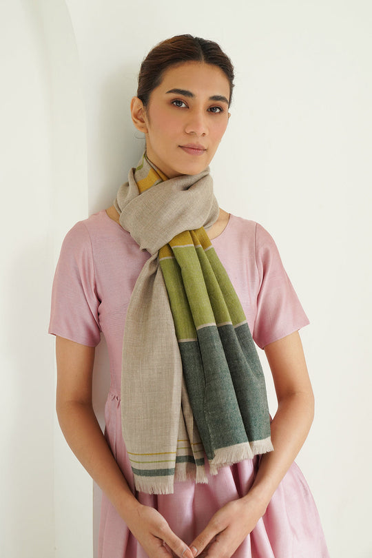 Pente Cashmere Shawl | Kashmir Loom