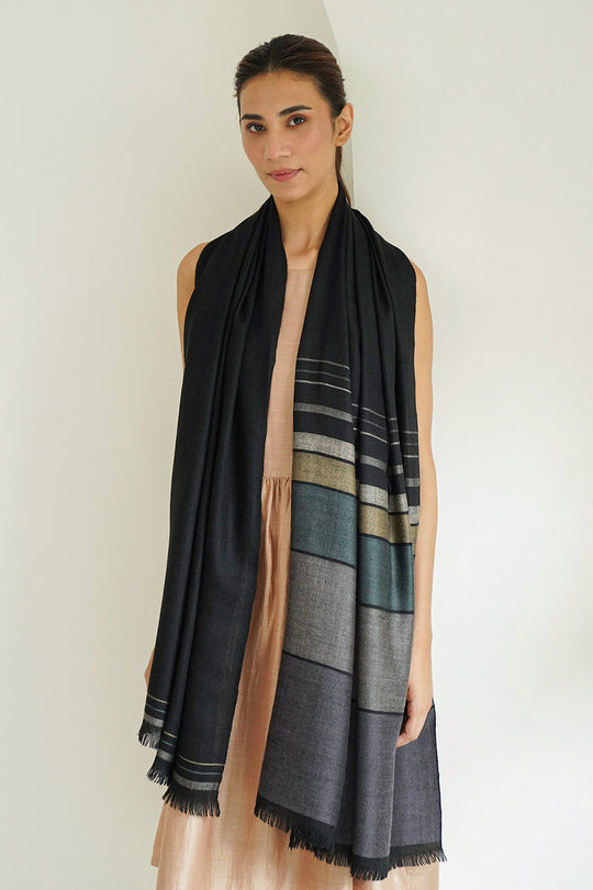 Pente Cashmere Shawl | Kashmir Loom