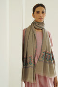 Mughal Palla Hand Embroidered Pashmina Stole