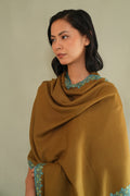 Kashmir Loom Sozni Navid Borderdar Hand Embroidered Pashmina Shawl Herb