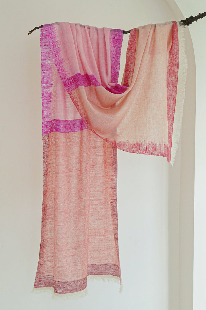 Cashmere Ikat Women's Stole | Kashmir Loom