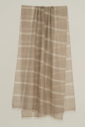 Cashmere Check Stole | Kashmir Loom