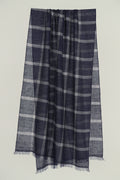 Cashmere Check Stole | Kashmir Loom