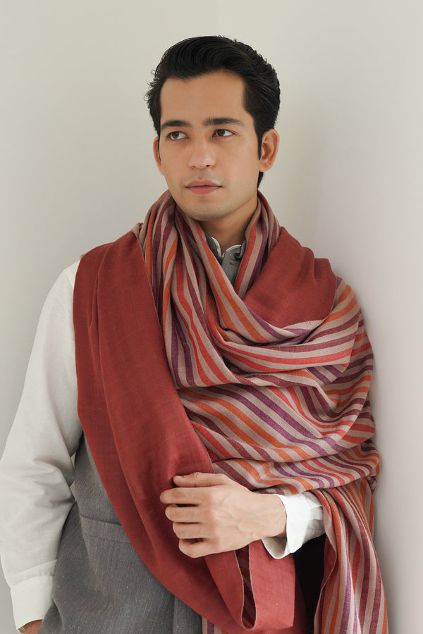 Opera Cashmere Mens Oversize Shawl