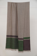 Kashmir Loom | Outlook Garnet Fir Shawl