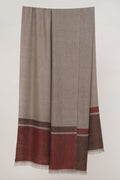 Kashmir Loom | Outlook Root Beatroot Shawl