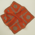 Charbagh Hand Embroidered Cashmere Pocket Square | Kashmir Loom