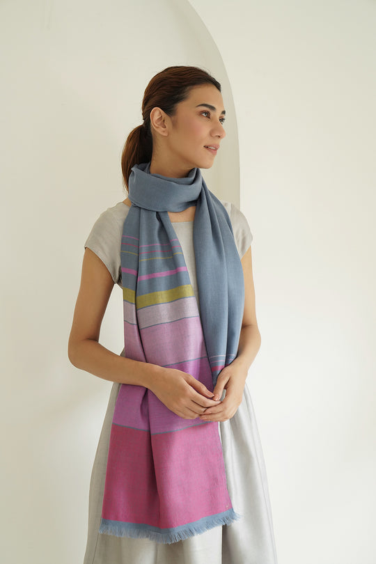 Pente Cashmere Shawl | Kashmir Loom