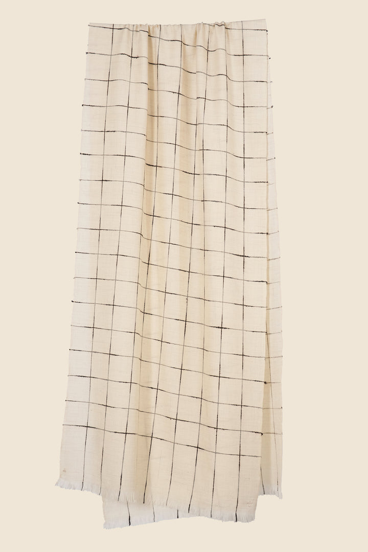 Kashmir Loom Piazza Cashmere Scarf 50 x 200 cms