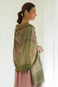 Plaid Cashmere Shawl