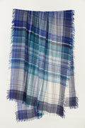 Plaid Cashmere Shawl