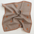 Barfi Buti Hand Embroidered Mens Cashmere Pocket Square