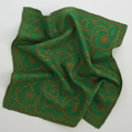 Jaaldar Hand Embroidered Mens Cashmere Pocket Square | Kashmir Loom