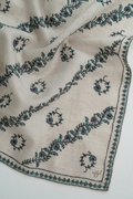 Khatrast Hand Embroidered Mens Cashmere Pocket Square