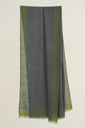 Cashmere Check Women's Stole | Kashmir Loom