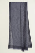 Cashmere Check Women's Stole | Kashmir Loom