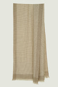 Kashmir Loom Poem Cashmere Stole Natural Ivory