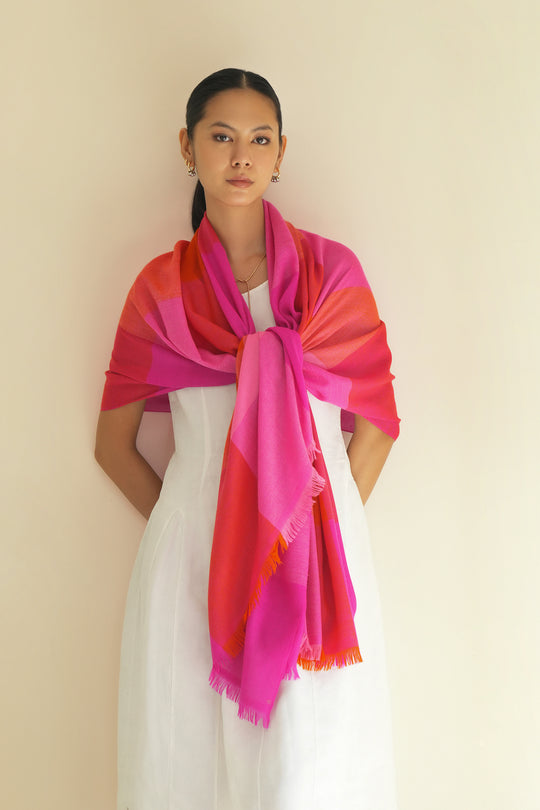 Poetry Cashmere Shawl