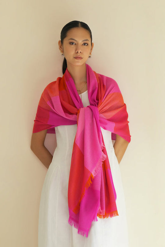 Poetry Cashmere Shawl