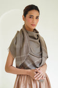 Kashmir Loom Poise  Cashmere Square Scarf