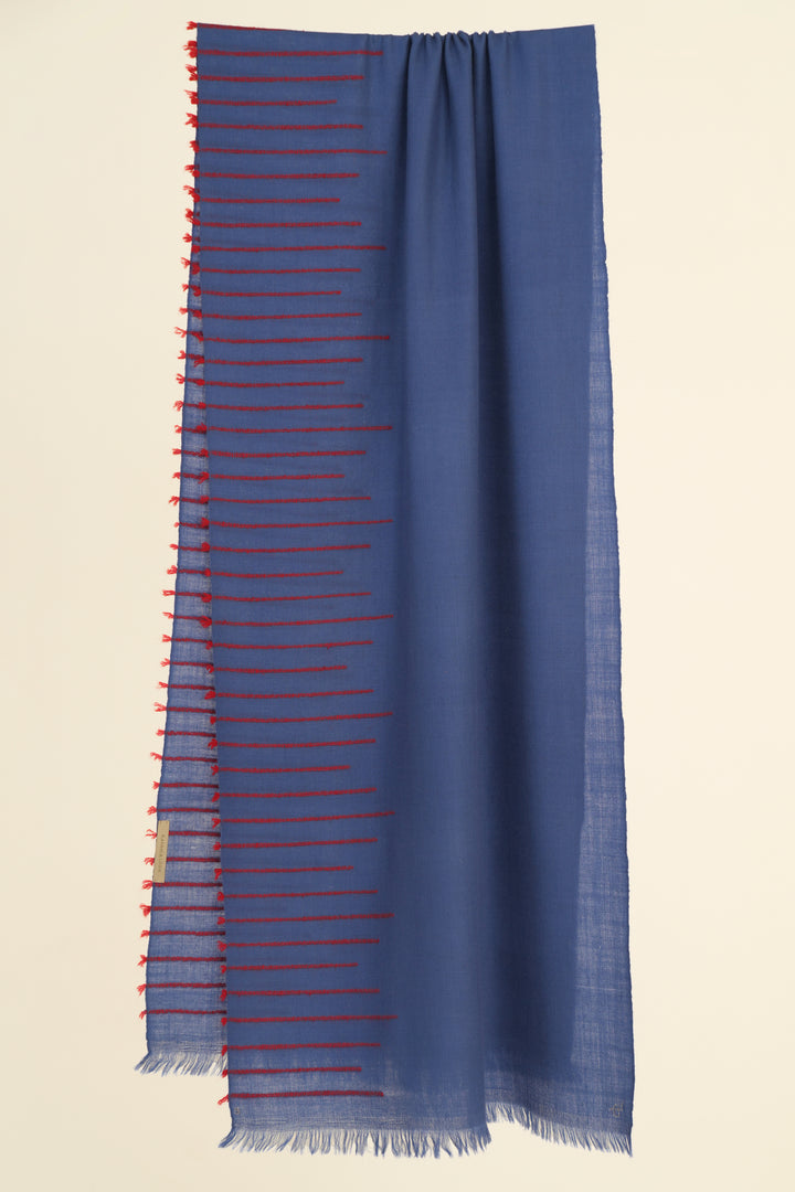 Kashmir Loom Quill Cashmere Scarf