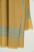 Kashmir Loom Sozni Rishma Palledar Hand Embroidered Pashmina Shawl Biche