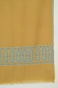 Kashmir Loom Sozni Rishma Palledar Hand Embroidered Pashmina Shawl Biche