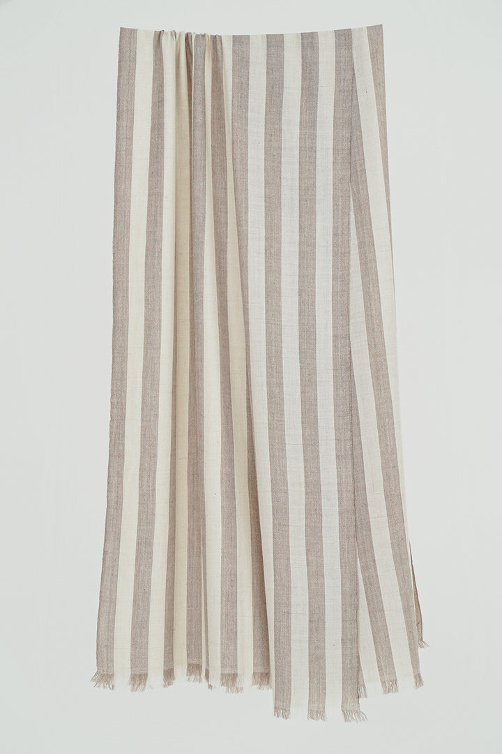 Cashmere Stripes Women's Shawl | Kashmir Loom