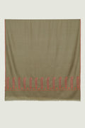 Soraya Paisley Palledar Hand Embroidered Pashmina Shawl