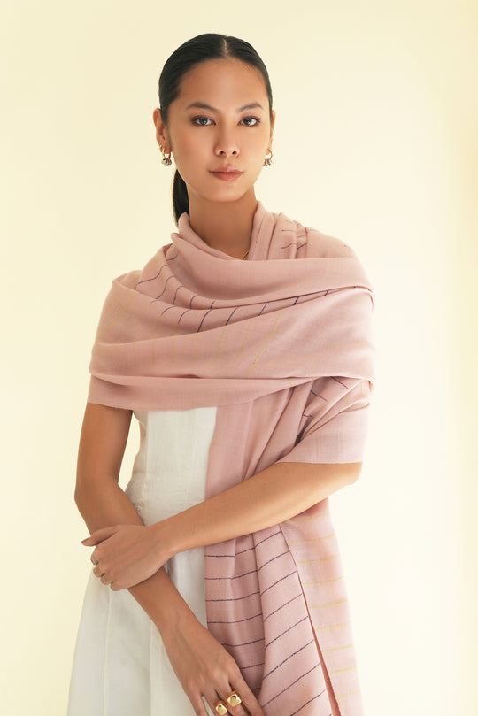 Kashmir Loom Steppe Cashmere Stole