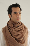 Kashmir Loom Steppe Cashmere Mens Large Scarf