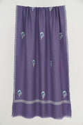 Heera Bail Buti Hand Embroidered Pashmina Stole Sundown