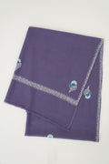 Heera Bail Buti Hand Embroidered Pashmina Stole Sundown