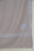 Sozni Neemdor Corner Buta Hand Embroidered Pashmina Shawl Oslo