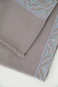 Sozni Neemdor Corner Buta Hand Embroidered Pashmina Shawl Oslo