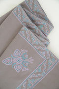 Sozni Neemdor Corner Buta Hand Embroidered Pashmina Shawl Oslo