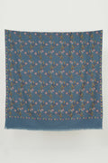 Kani Taheera Hand Woven Large Pashmina Shawl Teal