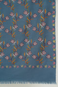 Kani Taheera Hand Woven Large Pashmina Shawl Teal