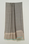 Metallic Cashmere Stripes Shawl and Stole | Kashmir Loom