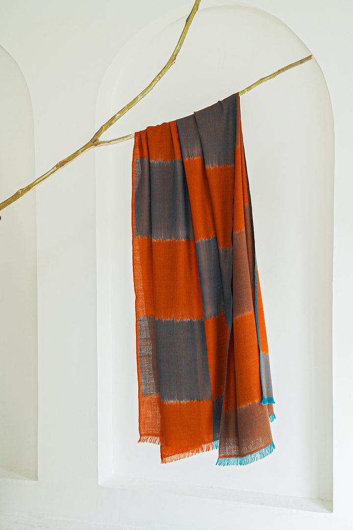 Kashmir Loom Tableau Cashmere Shawl