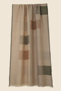 Kashmir Loom Tempera Cashmere Ikat Stole 70 x 200 cms