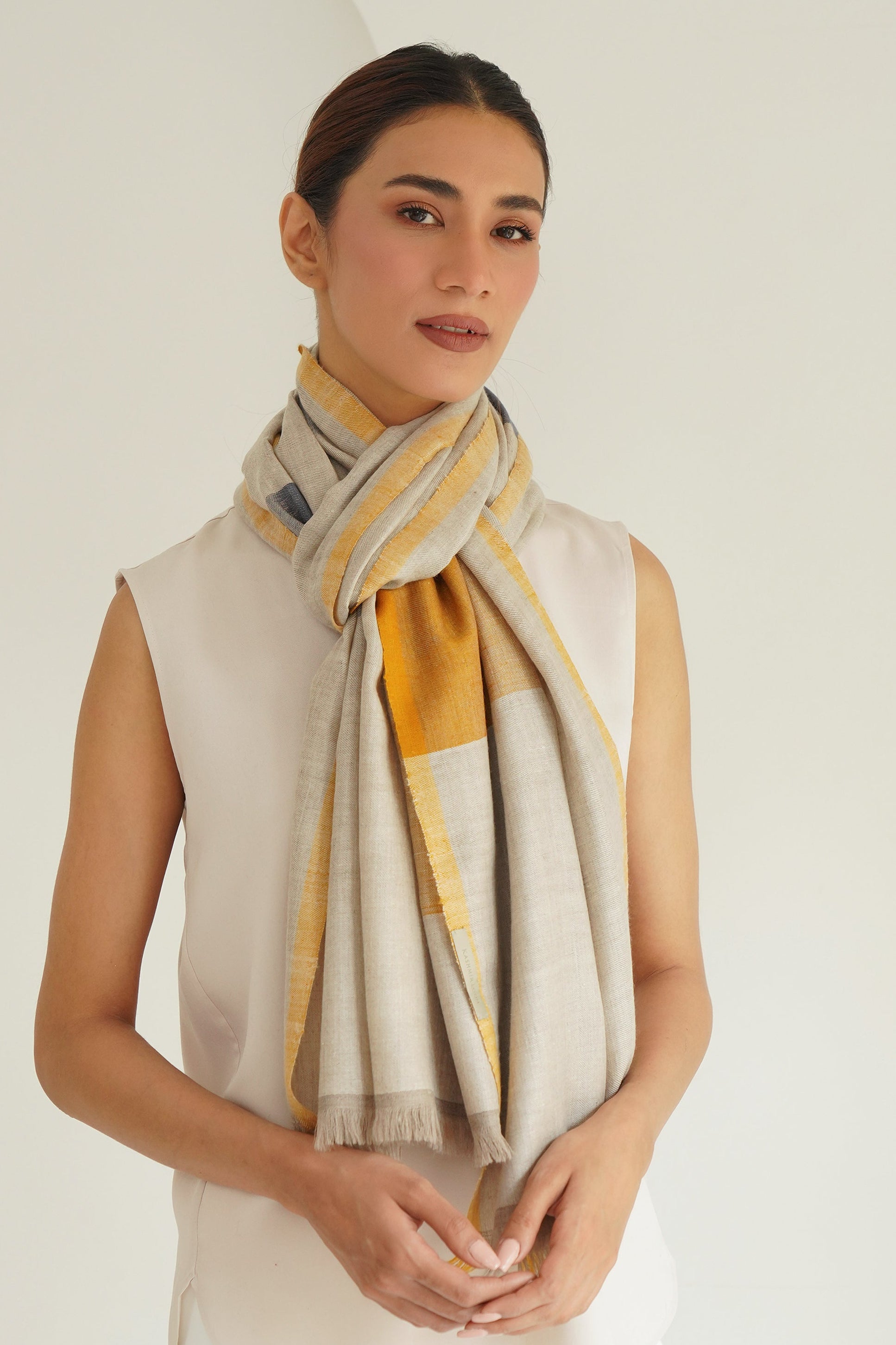 Tempera Cashmere Stole