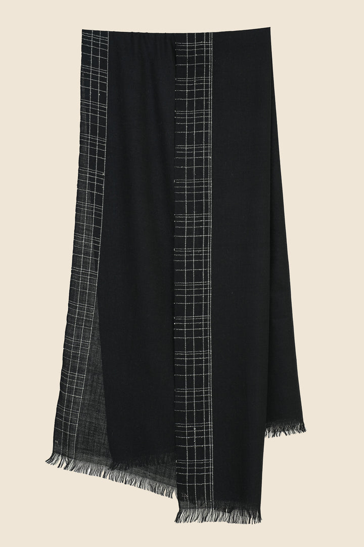 Kashmir Loom Trellis Cashmere Stole 70 x 200 cms
