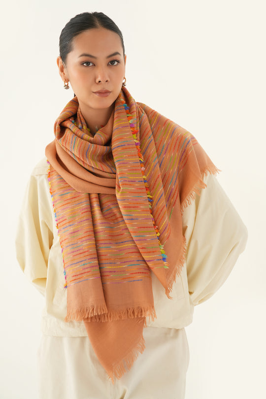 Upcycle Cashmere Stole