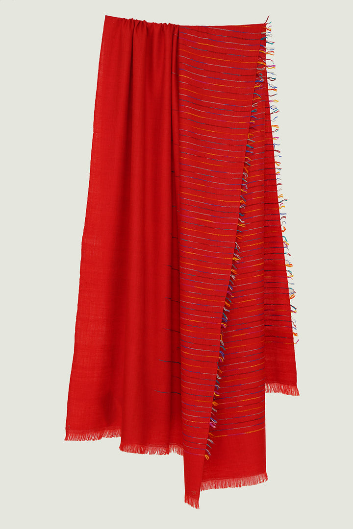 Kashmir Loom Upcycle Cashmere Shawl