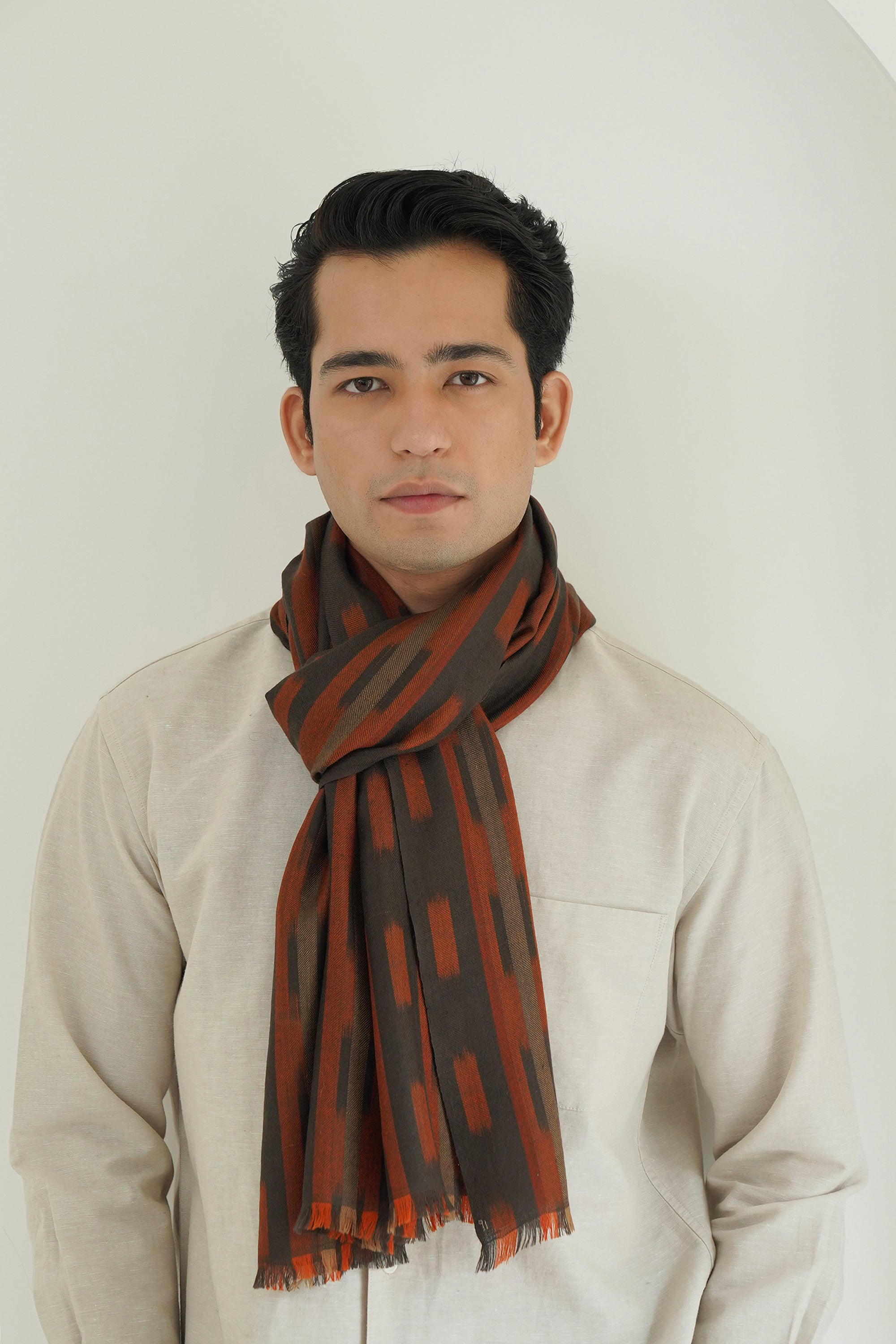 Uzbek Cashmere Mens Scarf