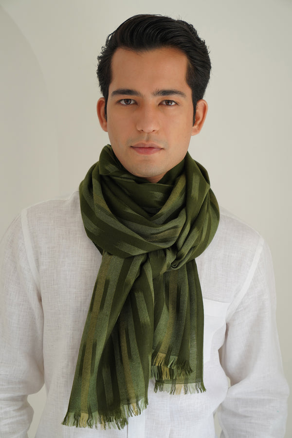 Uzbek Cashmere Mens Scarf