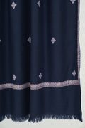 Kashmir Loom Sozni Viyana Hashiya Buti Hand Embroidered Pashmina Shawl Pencil