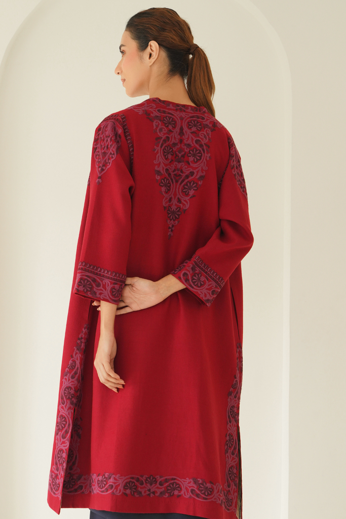 Shop Cashmere Coats & Wool Choga for Women Online at Kashmir Loom