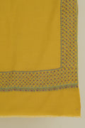 Kashmir Loom Sozni Machi Buti Dordar Hand Embroidered Pashmina Shawl Matcha